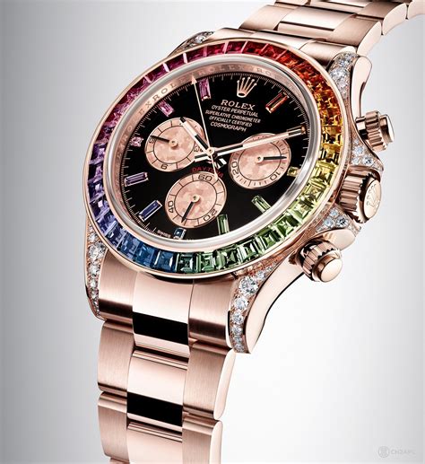 rolex oyster 116595rbov|hourkee rolex rainbow daytona.